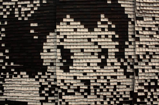 Illustration for article titled Astro Boy Mural Created From 138,000 Recycled Tokyo Metro Tickets